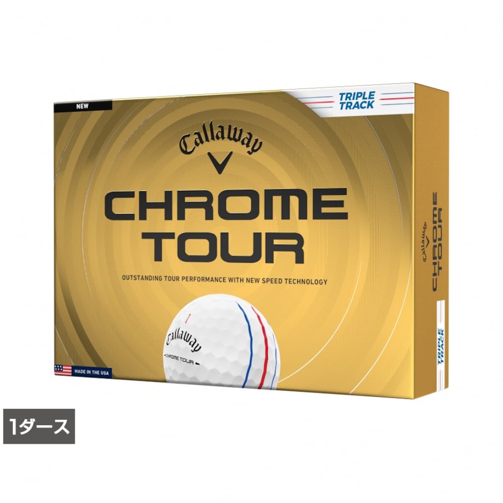 1ダース CHROME TOUR TRIPLE TRACK 7193798675(.-.)