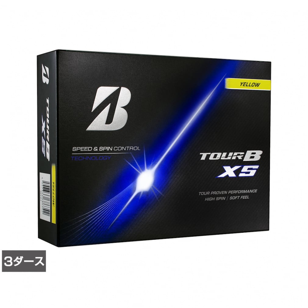ブリヂストン 26 TOUR B XS イエロー (S6YXJ) 3ダース(36球入) ゴルフ