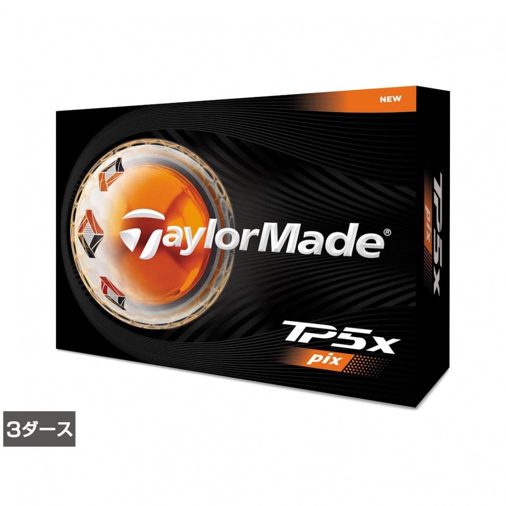 テーラーメイド TP5X 3ダースセット 36球 ホワイト 白 TP5x ボール 3