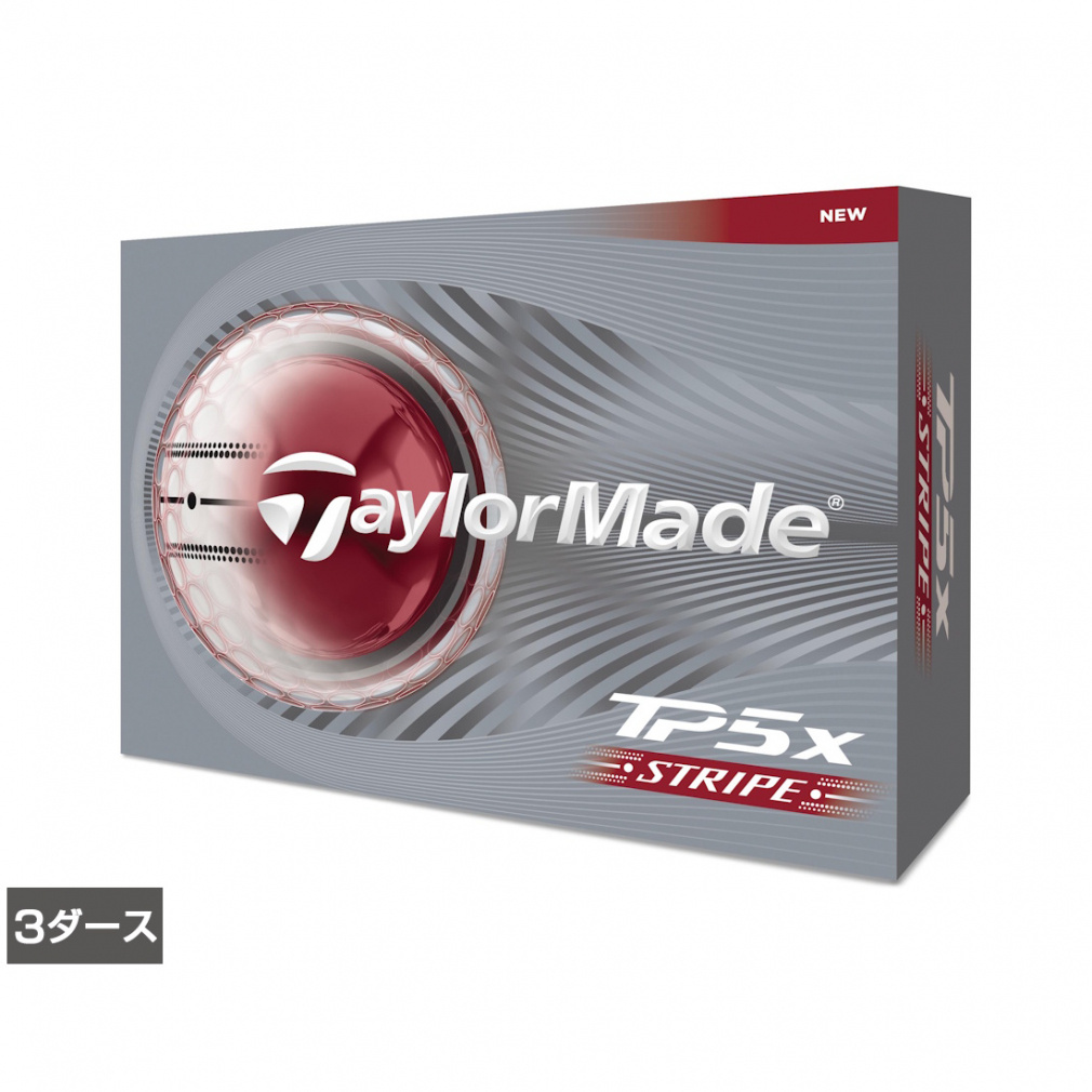 テーラーメイド TMJ26 TP5x Stripe JPN (N9536601) ゴルフ 3ダース(36