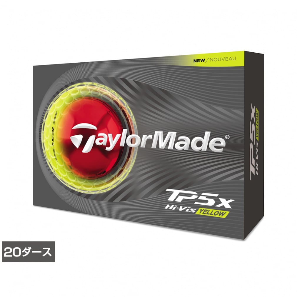 テーラーメイド TMJ26 TP5x YLW JPN (N3574601) ゴルフ 20ダース(240球