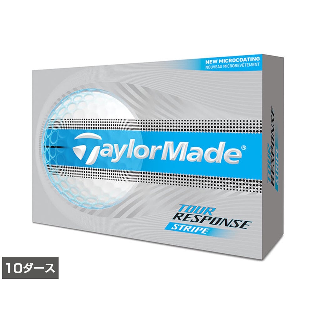 �e�[���[���C�h TM26 TOUR RESPONSE StripeBLUE GLB (N3633201) 10�_�[�X(120����) �S���t ���F�� TaylorMade