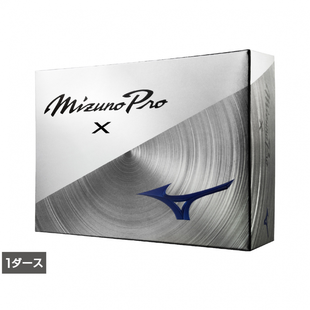 ミズノ プロ X (5NJBT83520) 1ダース(12球入) ゴルフ 公認球 MIZUNO