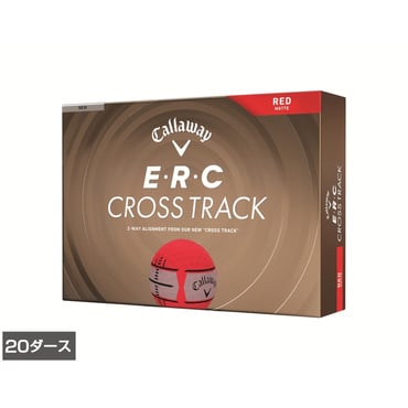 20ダース E・R・C CROSS TRACK レッドマットボール 7193953333