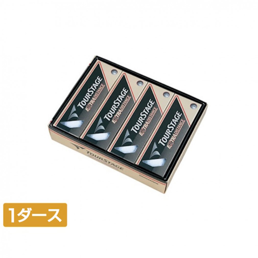 ブリヂストン BRIDGESTONE ゴルフ ボール ツアーステージ エクストラ ディスタンス 1ダース(12個入) :ホワイト(TEWX)