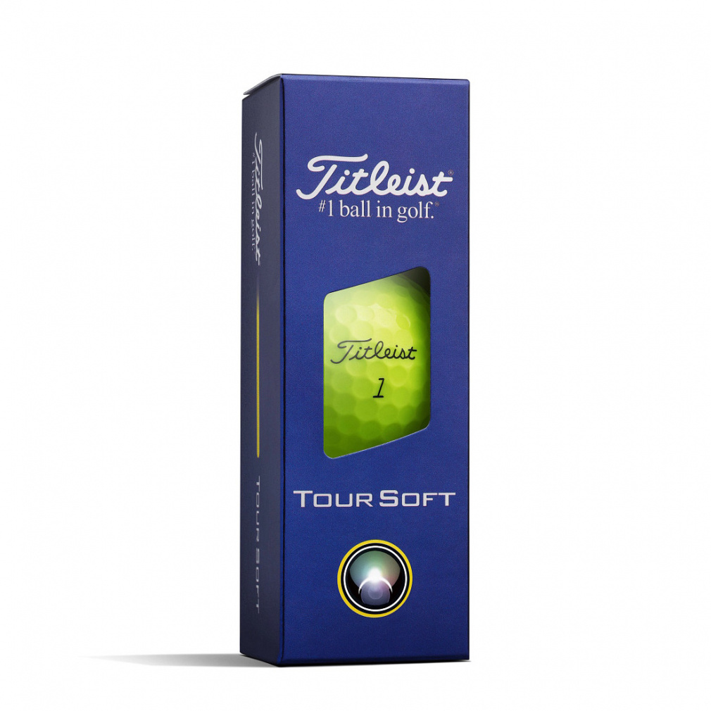 �^�C�g���X�g 26 TOUR SOFT YELLOW �c�A�[�\�t�g (8929272360) 1�X���[�u(3����) �S���t ���F�� Titleist