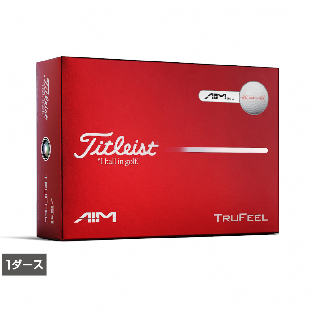 �^�C�g���X�g 26 TRUFEEL AIM �g�D���[�t�B�[�� �G�C�� (8929301787) 1�_�[�X(12����) �S���t ���F�� Titleist