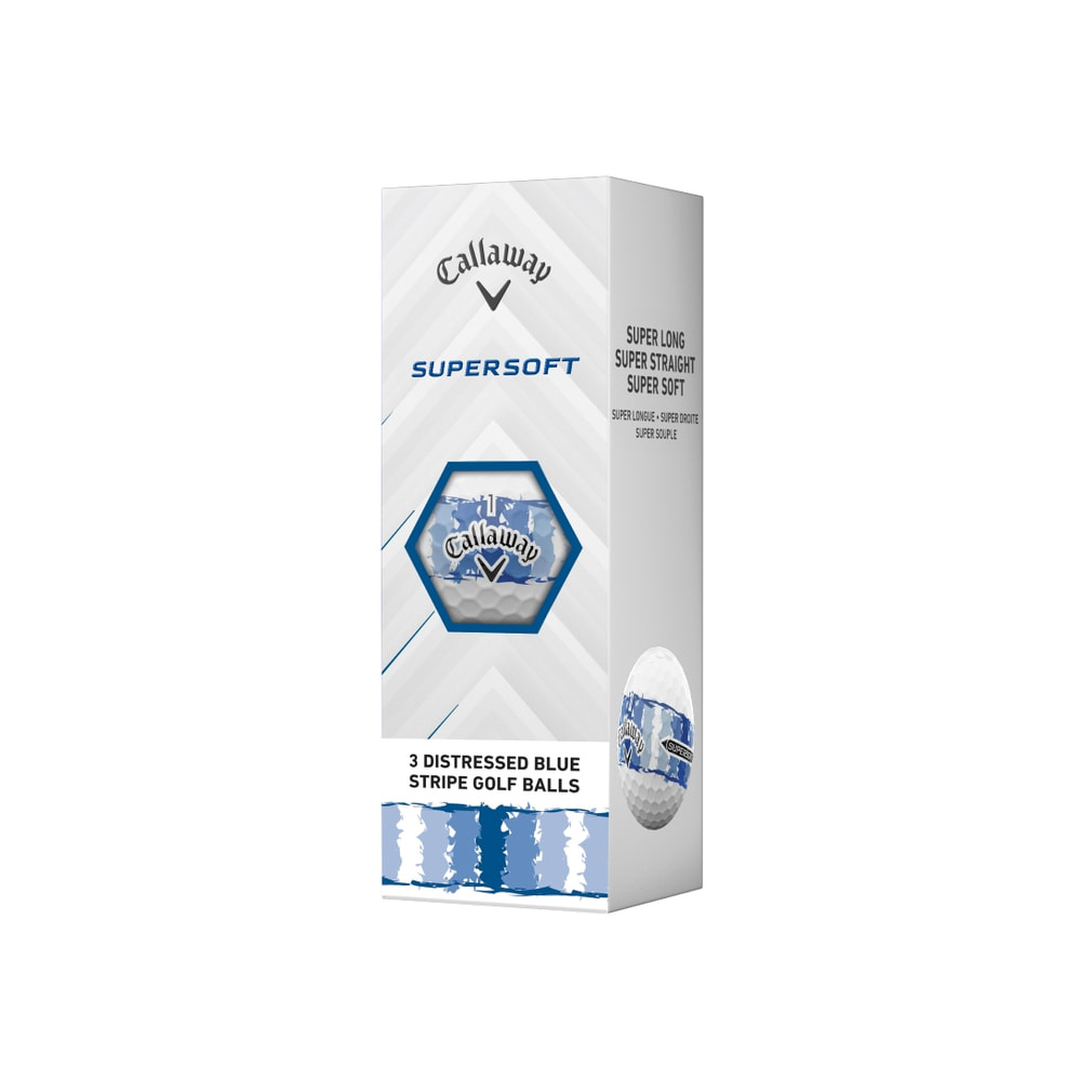 �L�����E�F�C SUPERSOFT DISTRESSED STRIPE �u���[�{�[�� (7193928140) 1�X���[�u(3����) �S���t ���F�� Callaway