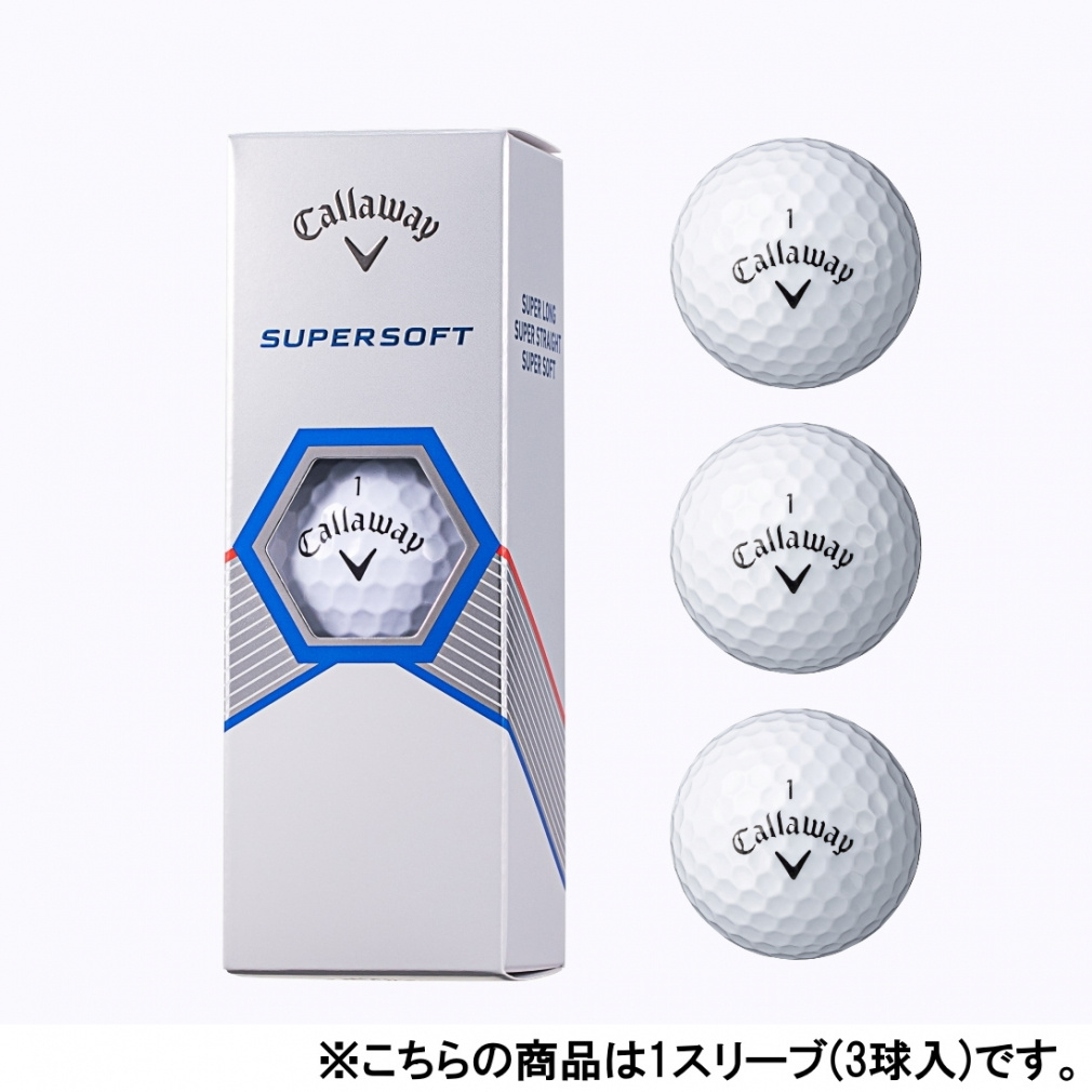 LEFC X[p[\tg SUPERSOFT 23 3B PK JV (4518852432) 1X[u(3) St F Callaway