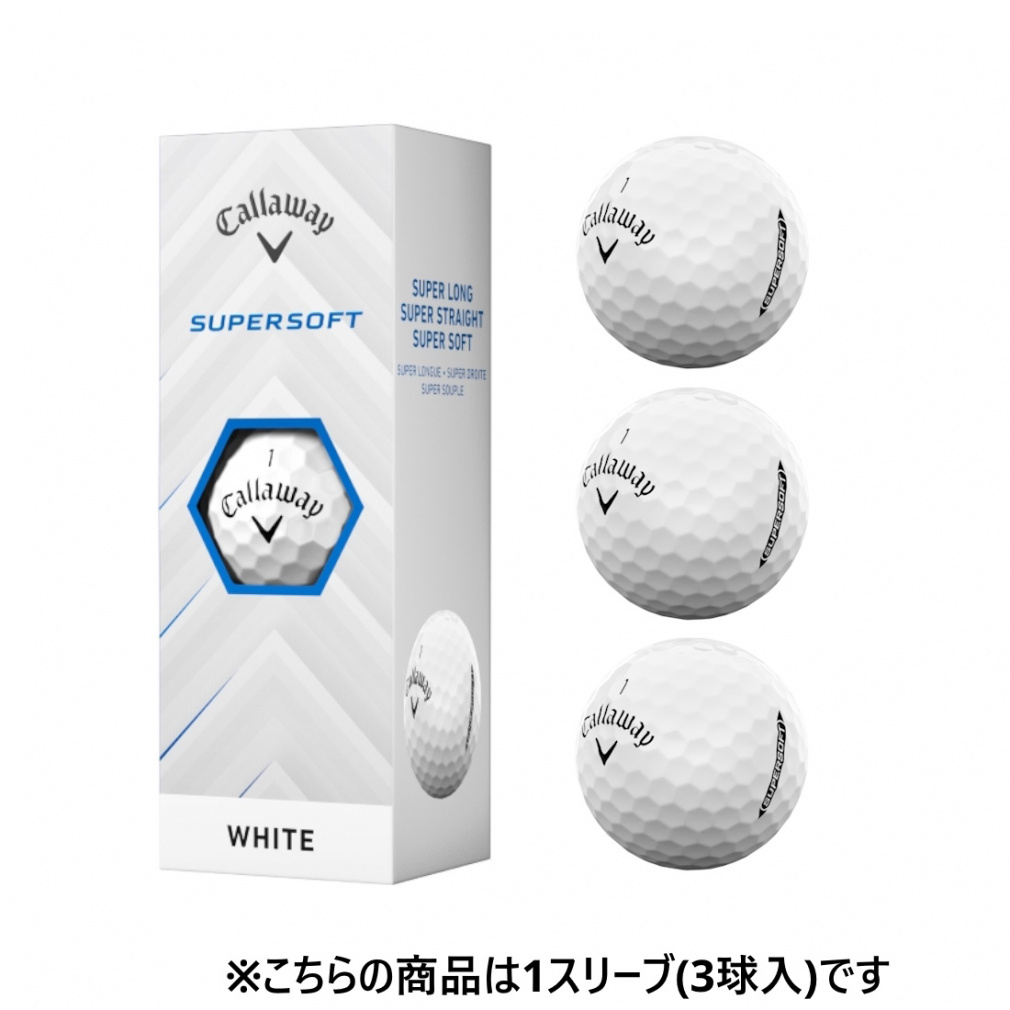 LEFC SUPERSOFT 25 1X[u(3) St F Callaway