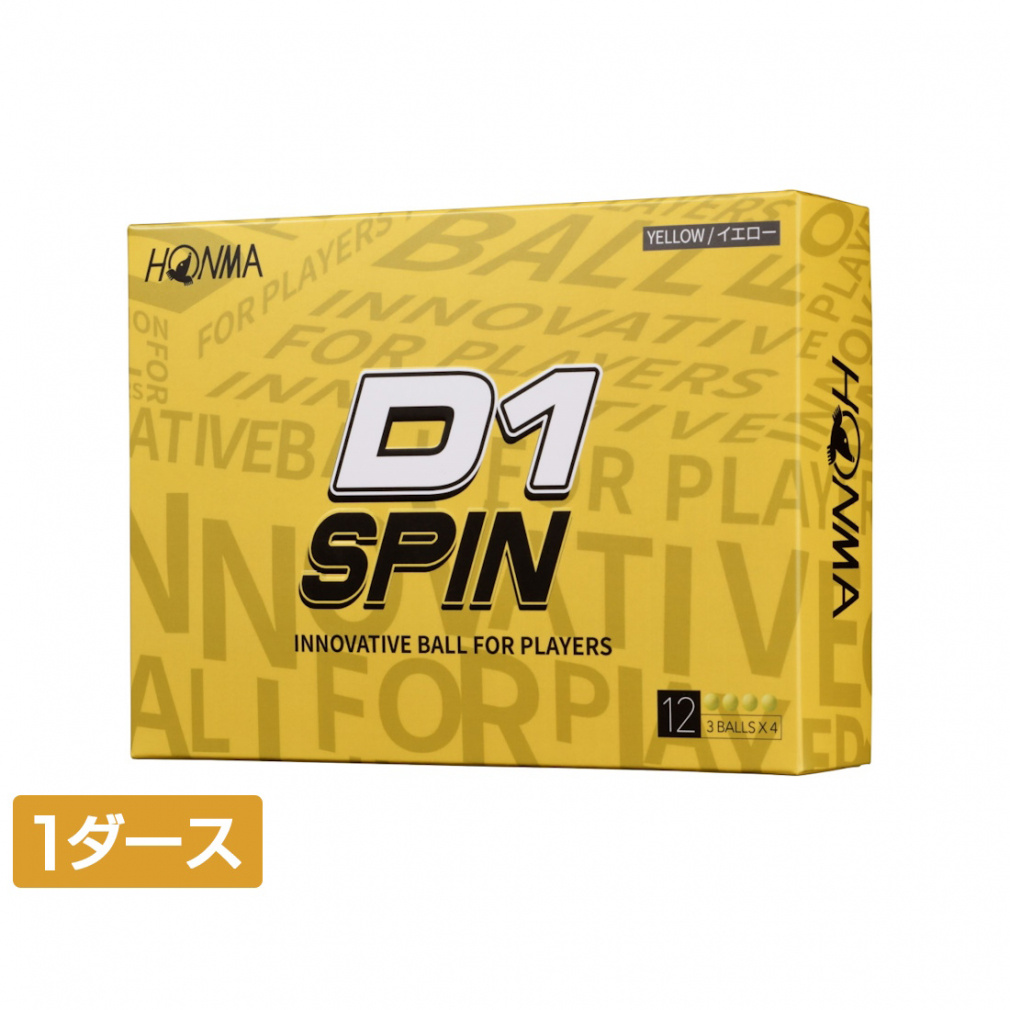 z} D1 SPIN D1Xs CG[ (BTQ2301YL) 1_[X(12) St F HONMA