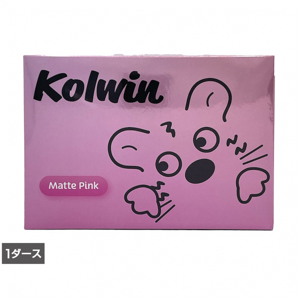 1ダース ボール ソフト 高反発 マットカラー マットピンク(.-.)