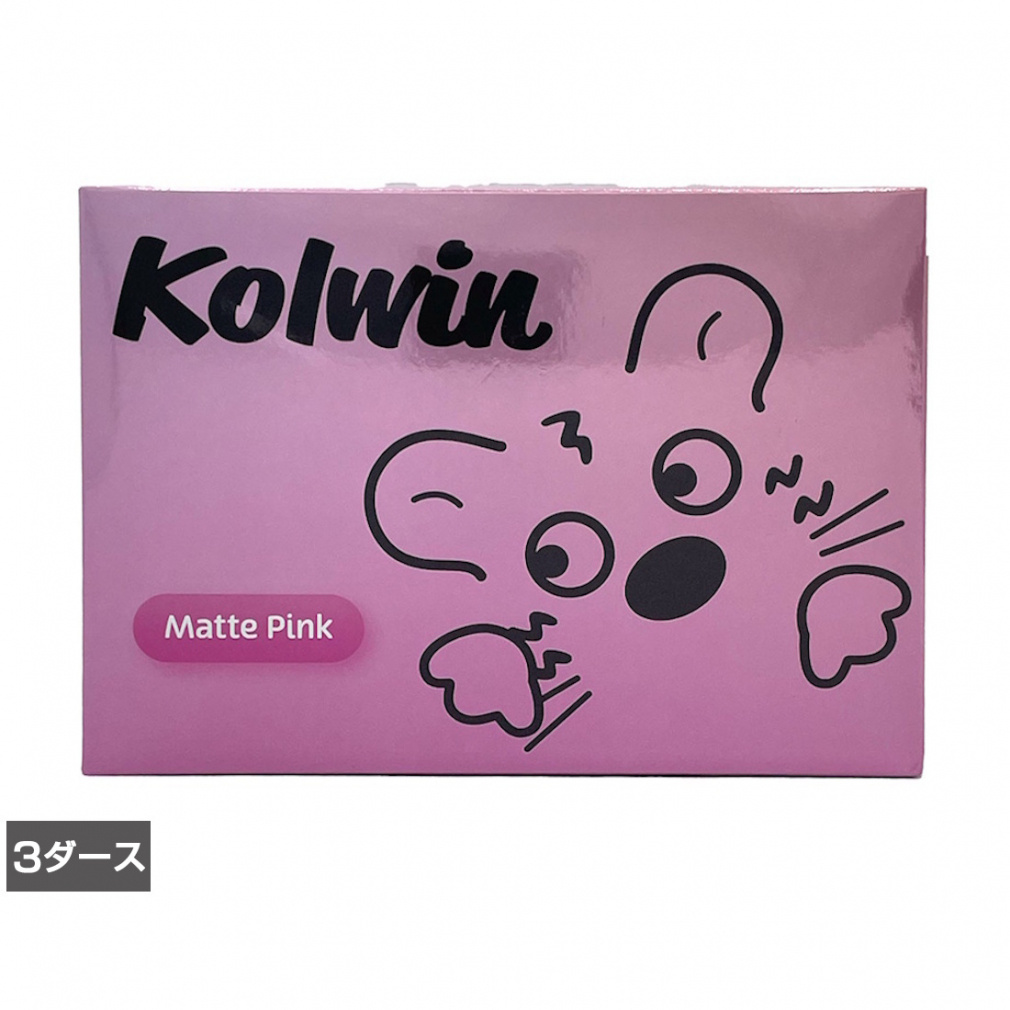 3ダース ボール ソフト 高反発 マットカラー マットピンク(.-.)
