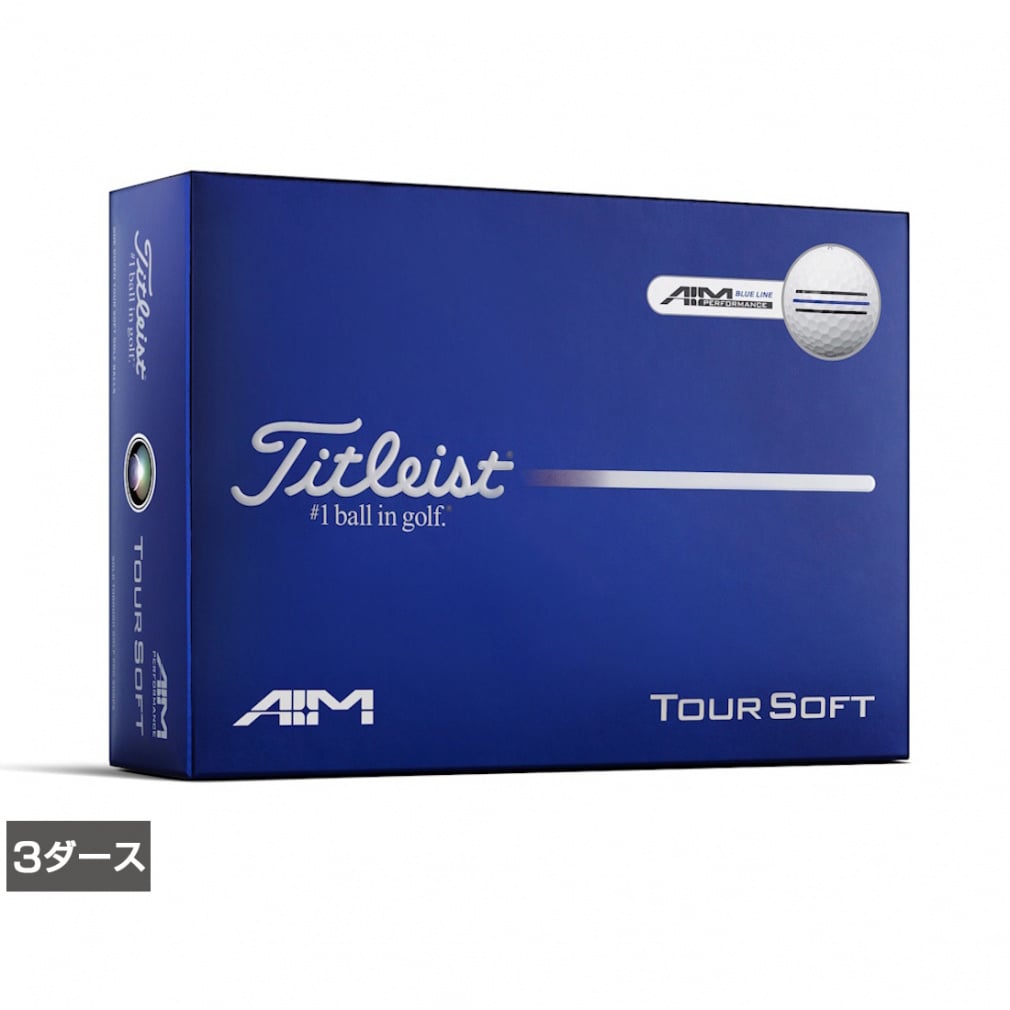 ★新品★タイトリスト ツアーソフトエイム360 ホワイト 3ダース Titleist（タイトリスト） TOUR SOFT AIM 360 ツアーソフト エイム 360