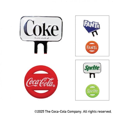 Coca-Cola FANTA SPRITE クリップマーカー