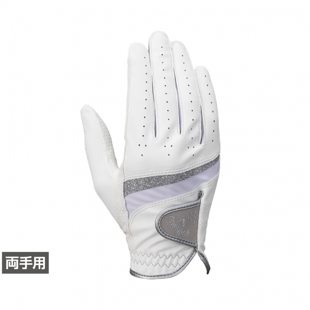 中古②　ヒーテック　グローブ　ＸＳ　WOMAN キャロウェイ レディース ゴルフグローブ Style Dual Glove Womens 25