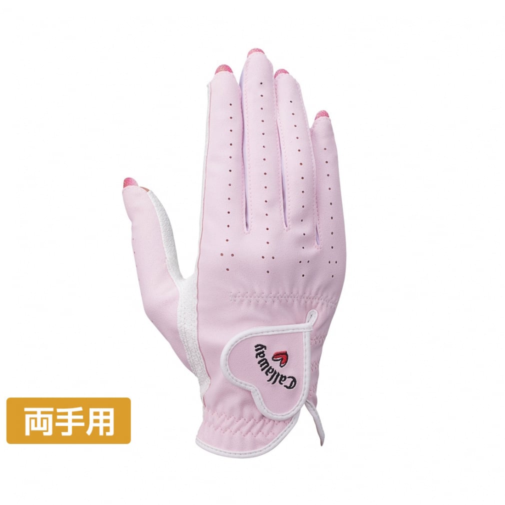 キャロウェイ レディース ゴルフグローブ Nail Dual Glove Womens 25