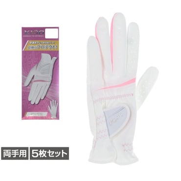 5枚セット XXIO レディスグローブ GGGX022WW 両手用
