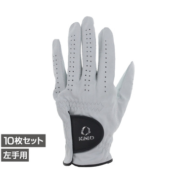 10枚セット 天然皮革グローブ 左手用