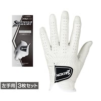 テーラーメイド コオリナ グローブ 未使用品 左側一枚入り 箱に汚れ 2セット スリクソン ゴルフグローブ 左 グローブ 3枚セット (GGGS029) メンズ
