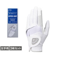 キャロウェイ ゴルフグローブ 左 Hyper Grip Glove 25 JM 3枚セット