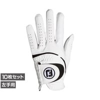 10枚セットフットジョイ ゴルフグローブ ウェザーソフ FGWF23