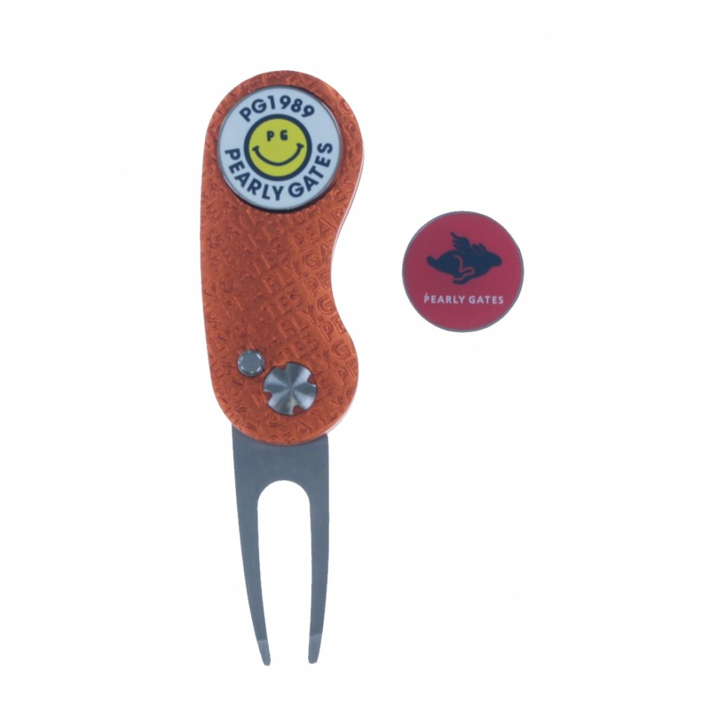 パーリーゲイツ ロゴグリーンフォーク&マーカー (0535984850) ゴルフ グリーンフォーク PEARLY GATES