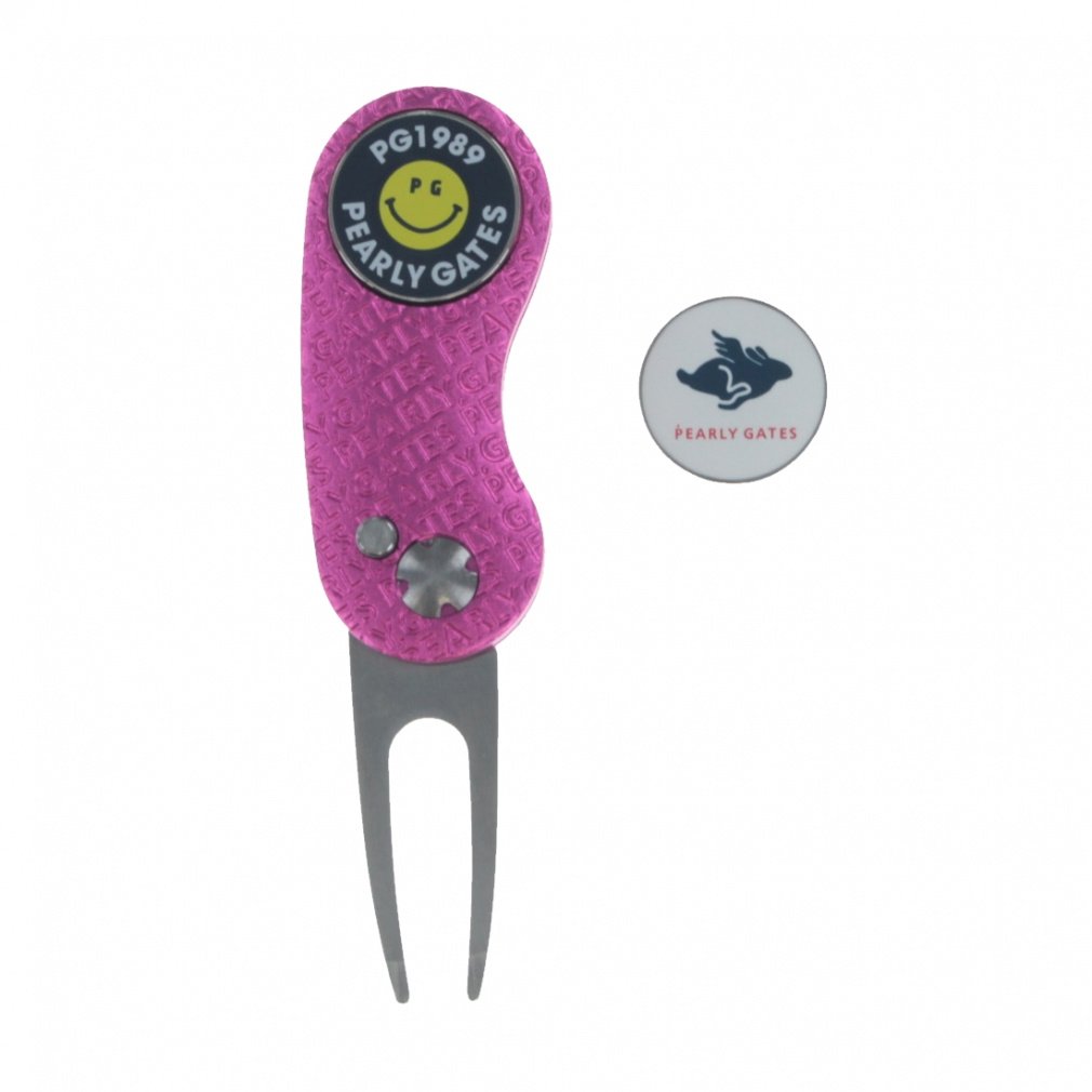 パーリーゲイツ ロゴグリーンフォーク&マーカー (0535984850) ゴルフ グリーンフォーク PEARLY GATES