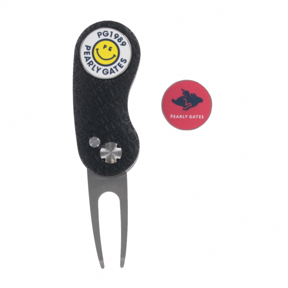 パーリーゲイツ ロゴグリーンフォーク&マーカー (0535984850) ゴルフ グリーンフォーク PEARLY GATES