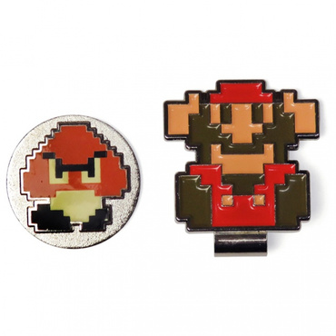 スーパーマリオブラザーズ SUPER MARIO BROS ゴルフマーカー ゴルフ5