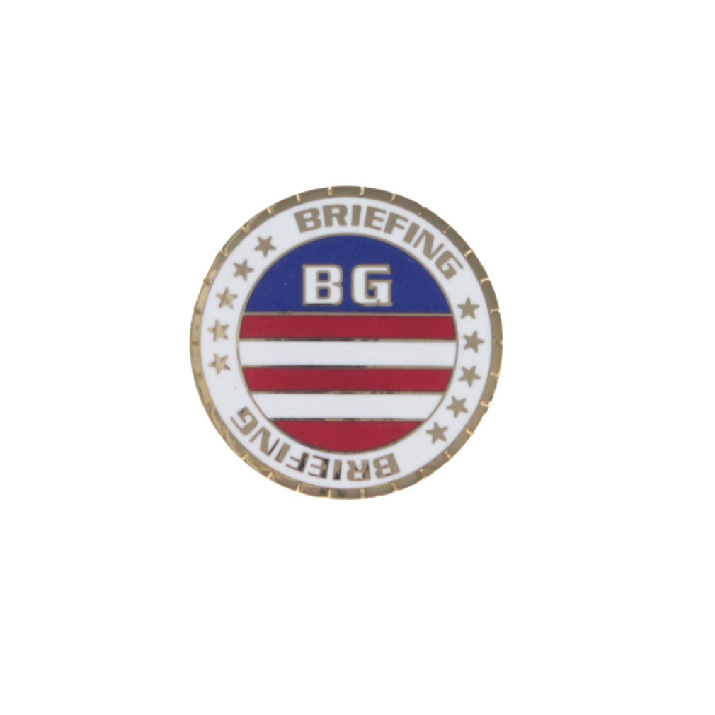 �u���[�t�B���O ENAMEL BG FLAG MEDAL MARKER (BRG261G31) �S���t �}�[�J�[ BRIEFING