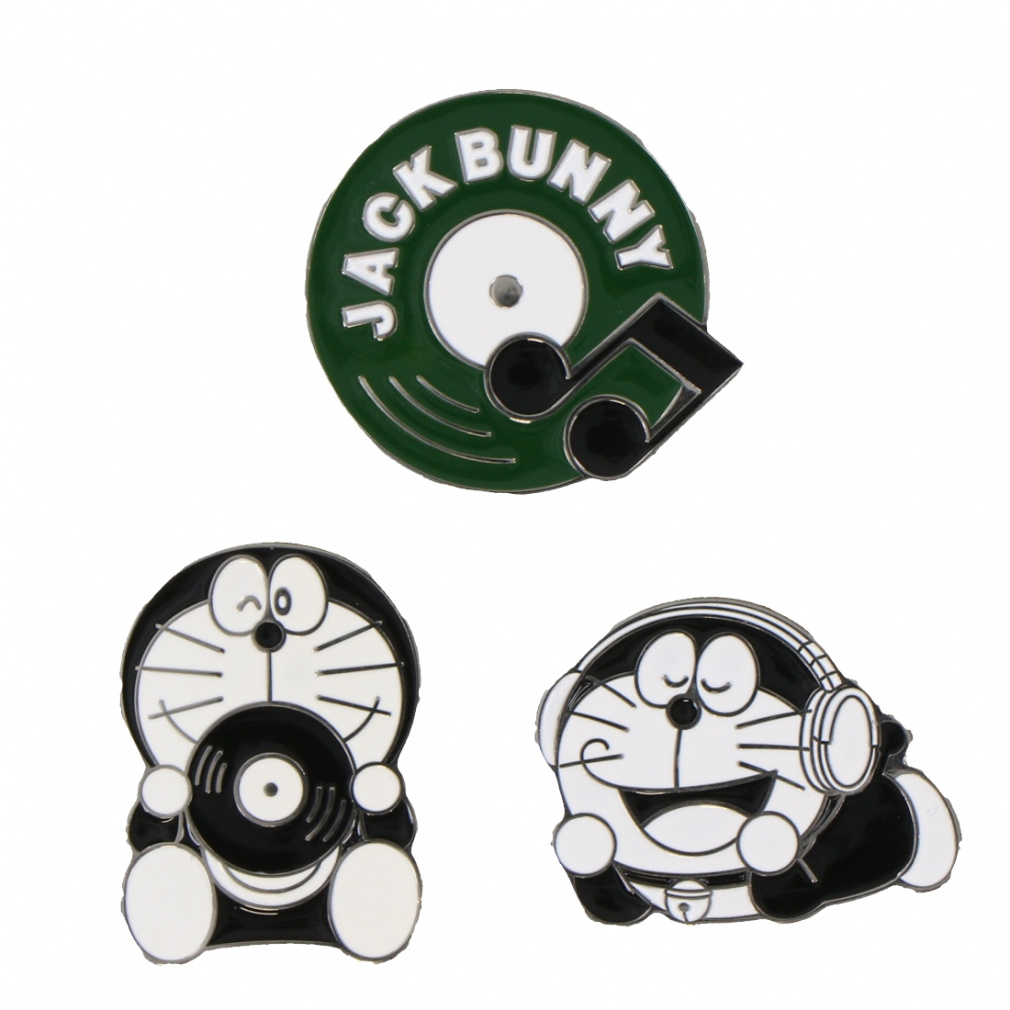 Jack Bunny!! ドラえもん　マーカー　３個とボール Jack Bunny!! ジャックバニー ドラえもん シリコンマーカー
