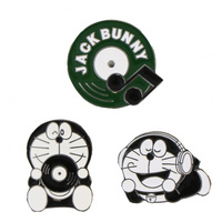 ゴルフ マーカー 2点 Jack Bunny ジャックバニー ドラえもん 限定 2点 ゴルフ フォーク マーカー ジャックバニー ドラえもん