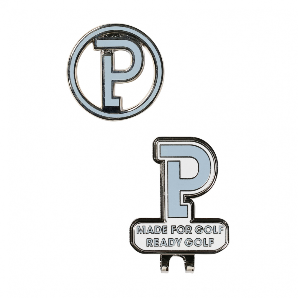 パーリーゲイツ ゴルフ ラウンド小物 Pロゴ 鉄マーカー (0533184203) PEARLY GATES