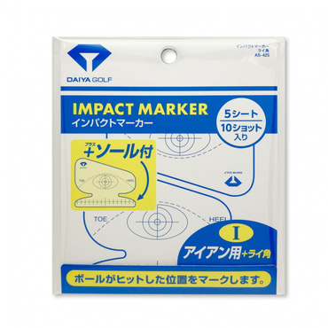 ダイヤゴルフ練習小物 インパクトマーカー アイアン用+ライ角 AS-425