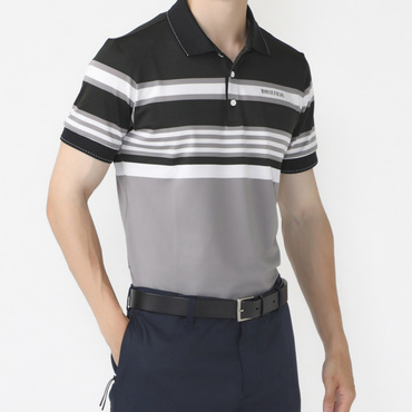 MS MARINE STRIPE POLO BRG241M62