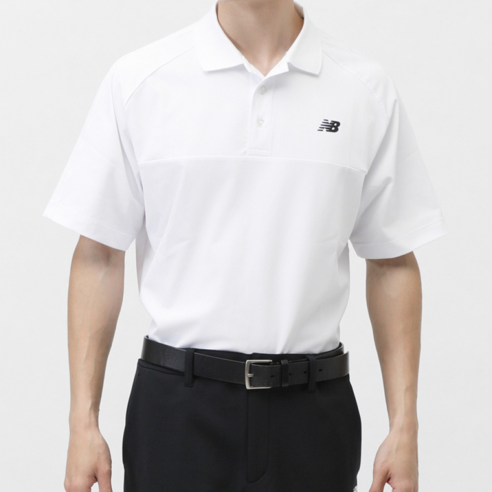 H/SLEEVE POLO SHIRT 0125160001(ホワイト-M)