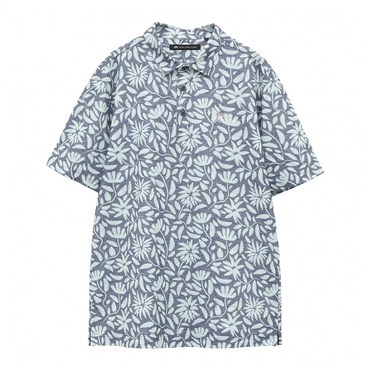 S/S Floral Print Polo 7AL028