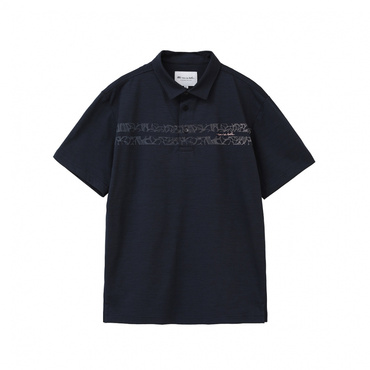 S/S Chest Print Polo 7AJ009