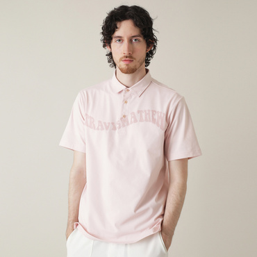 S/S Wave Logo Print Polo 7AL027