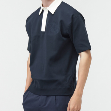 ユナイテッドアローズ ゴルフウェア 半袖シャツ 春 夏 ラガーシャツ (UAGM-25126) メンズ UNITED ARROWS
