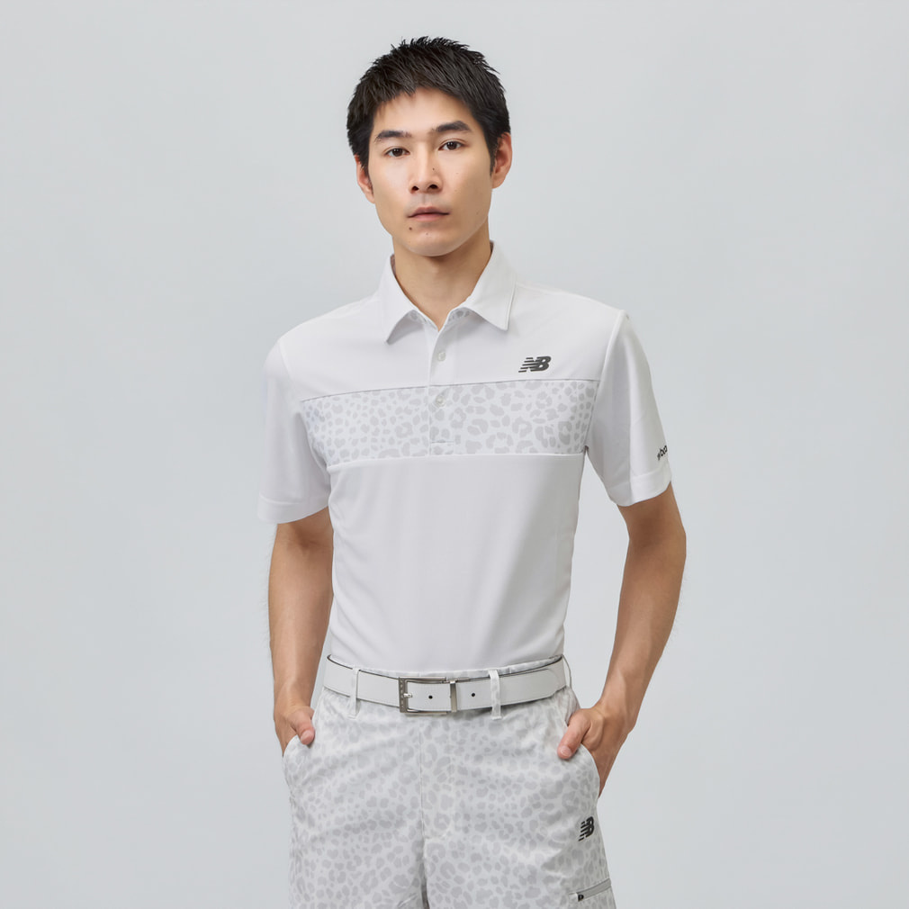 ニューバランス ゴルフウェア 半袖シャツ 秋 冬 S/SLEEVE COLLAR SHIRT