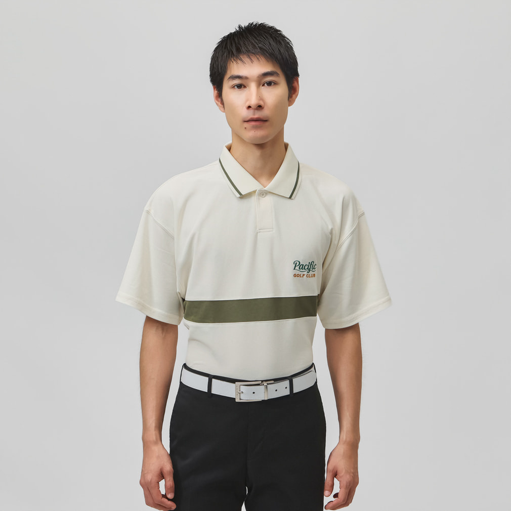パシフィックゴルフクラブ ゴルフウェア 半袖シャツ 秋 冬 GOLF AND