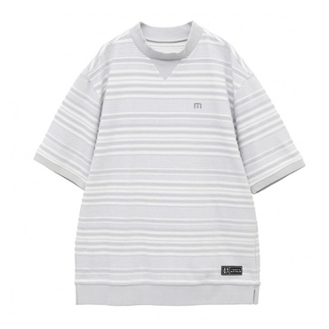 S/S Pile Border Relax Mock 7AL015