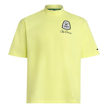 ビームス　BEAMS GOLF ポロシャツ　半袖　ロゴプリント　イエロー　L ビームスゴルフ ゴルフウェア 半袖シャツ 春 夏 ORANGE LABEL / ドット