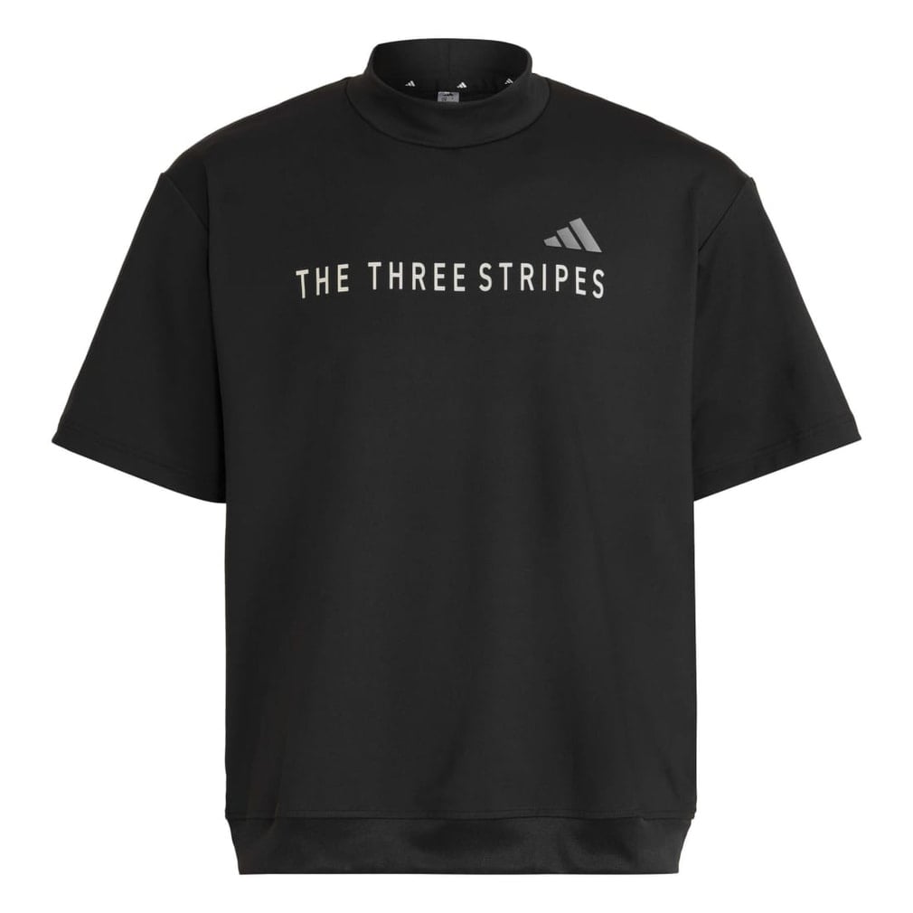 半袖ゴルフ adidas ポロシャツ 黒 adidas アディダス 半袖シャツ