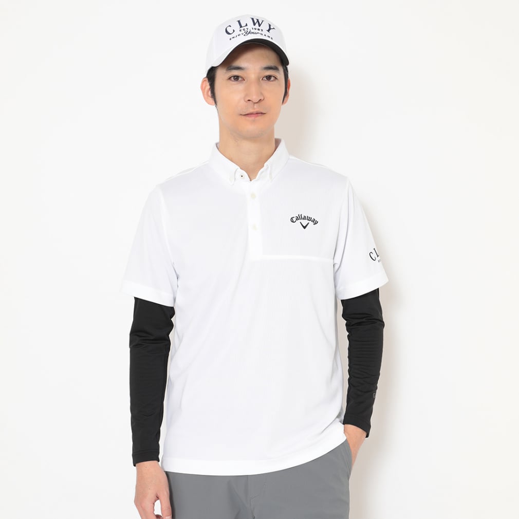 クールコア半袖シャツインナーセット C26134113(ホワイト-M)