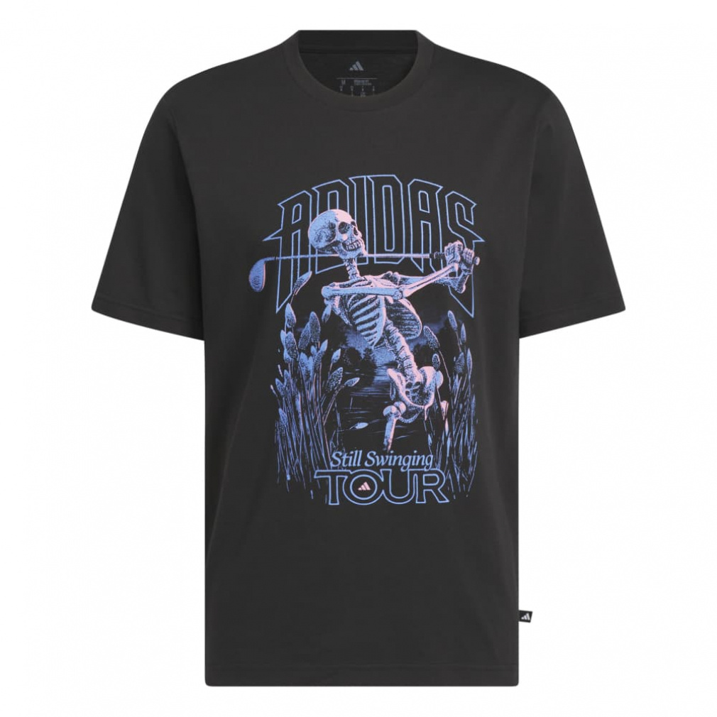 アディダス ゴルフウェア 半袖シャツ 秋 冬 ビヨンド ザ コース カルチャー Tシャツ (JX1761) メンズ adidas