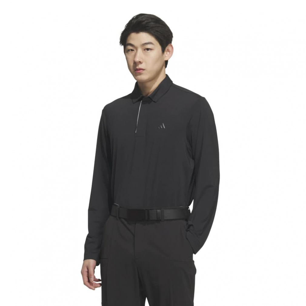 CLIMACOOL クライマクール ボタンダウン 長袖シャツ CX716(ブラック-S)