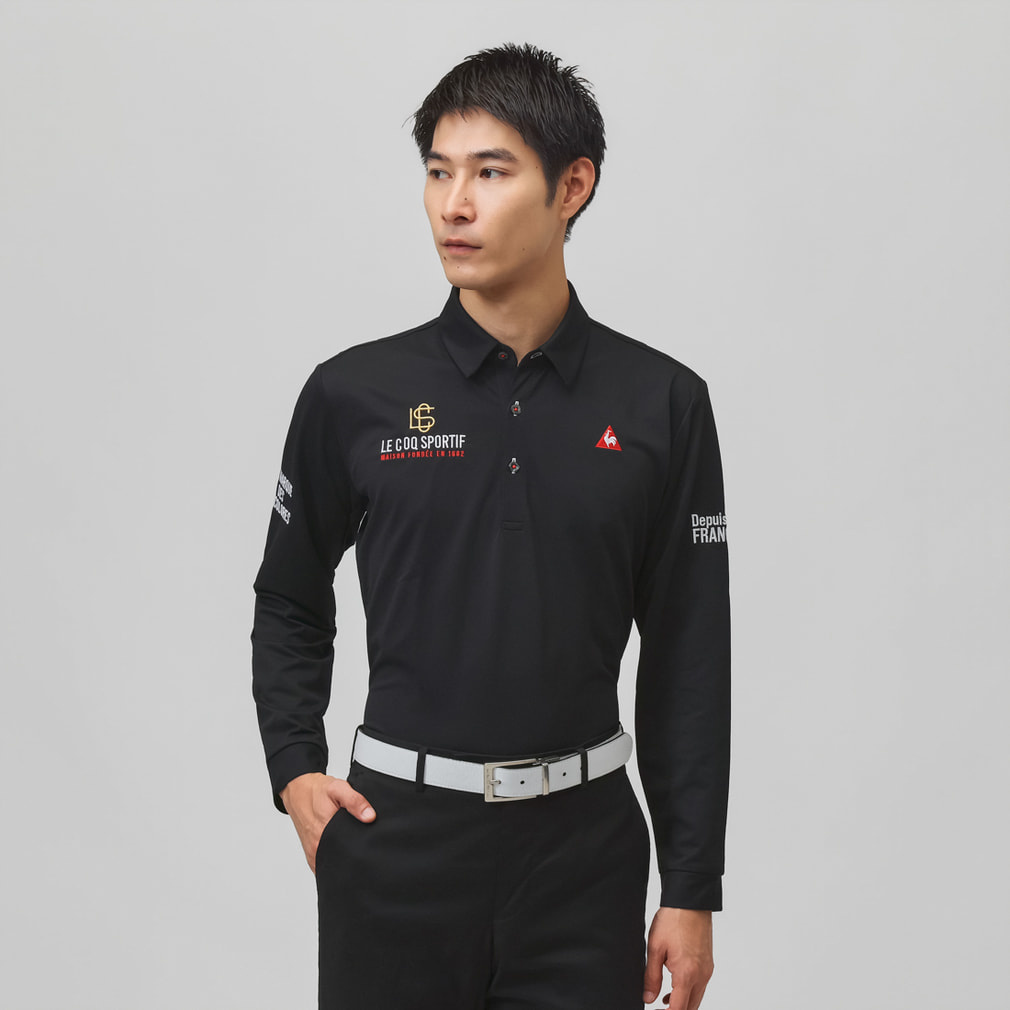 ルコックスポルティフ ゴルフ ゴルフウェア 長袖シャツ 秋 冬